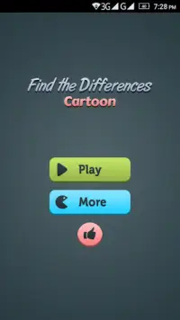 Find The Differences - Cartoon Spot The Difference Screen Shot 3