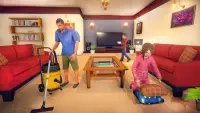 Virtual 가족 아빠 수명 행복한 가족 시뮬레이터 3d Screen Shot 4