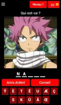 Guess Pic: Fairy Tail FR Screen Shot 0