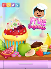 Cupcakes cooking and baking games for kids Screen Shot 7