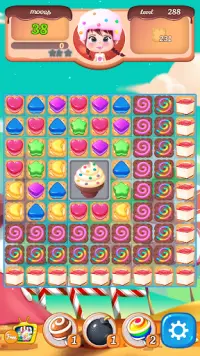 New Sweet Cookie POP : 2020 puzzle world Screen Shot 2