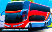 Coach Bus Drive Simulator Game Screen Shot 1