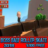 Boss-Baby-Rollschuh