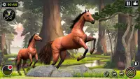 Wild Horse Family Simulator Screen Shot 2