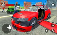 Real Gangster Theft Car Destruction Game Screen Shot 6