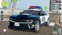 Jeux de voitures de police Screen Shot 4