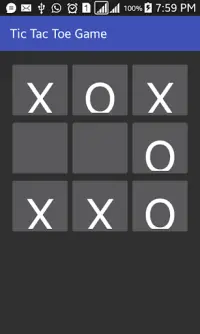 Tic Tac Toe Game Screen Shot 3