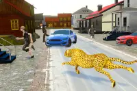 Leopard Survival:Endless Cheetah rush Animal Game Screen Shot 0
