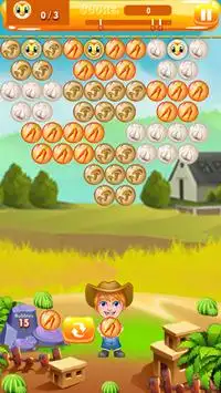 Farmer Bubble Shooter Screen Shot 2