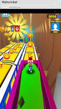 Subway Surf Run 3D 2018 Screen Shot 1