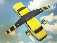 Flying Limo Car Simulator Screen Shot 6