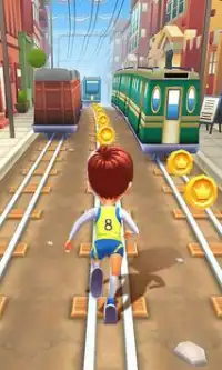 Subway Boy Rush Runner 3D Screen Shot 2