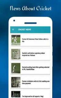 Cricket LIVEscores Screen Shot 4