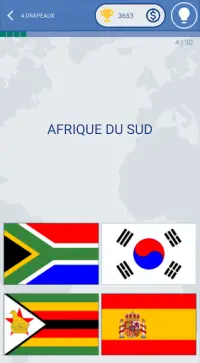 Les drapeaux du monde Quiz Screen Shot 7