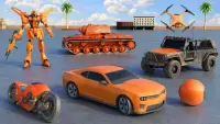 AI Robot Car Transformer Game Screen Shot 6