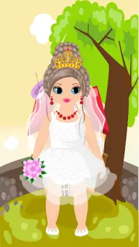 Little Bride Dress Up Game Screen Shot 6