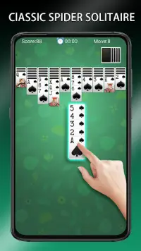 Spider Solitaire - Card Games Screen Shot 9