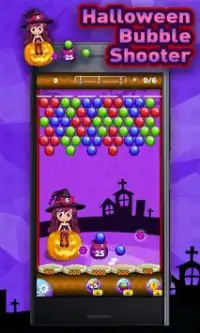 Halloween Bubble Shooter Screen Shot 2