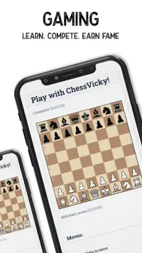 Chessvicky - Learn, Compete and Earn. Screen Shot 0