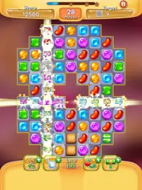 Sweet Jelly Candy Pop - Free offline match3 puzzle Screen Shot 9