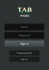 TAB Picks Screen Shot 0