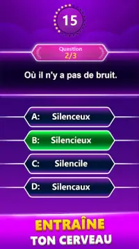 Spelling Quiz - Jeu de mots Screen Shot 1