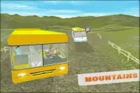 Tourist Bus Offroad Driving 3D Screen Shot 1