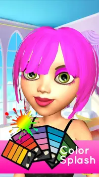 Princess 3D Salon: Girls Games Screen Shot 4