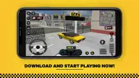 Taxi Simulator Car Driving Game Screen Shot 4