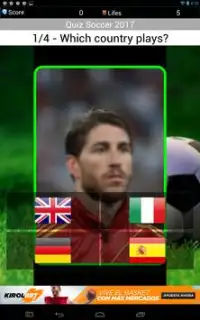 Multi Quiz: Futbol 2017 Screen Shot 9