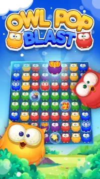 Owl PopStar -Blast Game Screen Shot 0