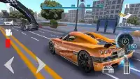 Racing in Car 3D Screen Shot 4