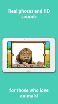 Kids Zoo, animal sounds & pictures, games for kids Screen Shot 11