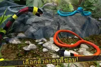 Jungle Snake Run: งู แข่ง Screen Shot 2