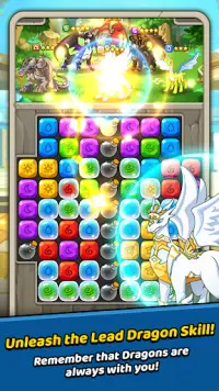 Dragon Village B - Dragon Breeding Puzzle Blast Screen Shot 3