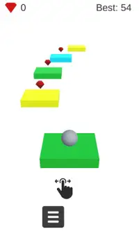 Hop Ball & Tiles Screen Shot 0