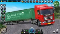 Jeux conduite camion montagne Screen Shot 1