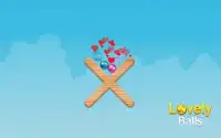 Lovely balls : Play the draw luv dots draw game Screen Shot 2