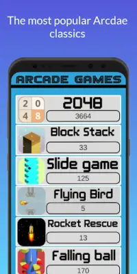 Arcade games - play free games Screen Shot 0
