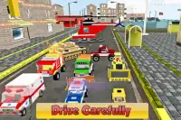 Bambini Crazy Car Racing Simulator 2017 Screen Shot 8