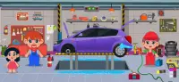 Pretend Town Factory: Car Garage Workshop Screen Shot 0