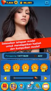 Bintang Model Solitaire Screen Shot 6