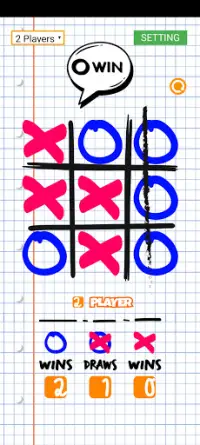 Tic Tac Toe Schoolday Screen Shot 4