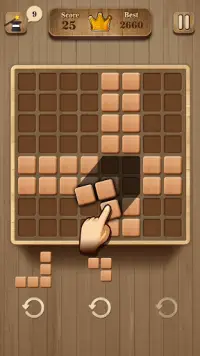 Wood Block Puzzle - Star Gem Jigsaw Legend Game Screen Shot 2