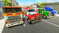 オイルタンカートラックゲーム Screen Shot 1