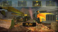 खुदाई डंप ट्रक खेल सिम Screen Shot 7
