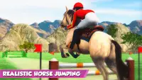 Paardrijden Springen Jungle 3D Screen Shot 1
