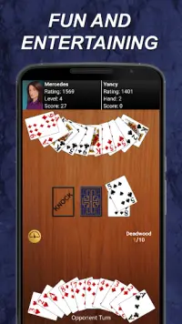 Gin Rummy Screen Shot 1