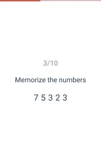 Working memory training (Mental counting) Screen Shot 6