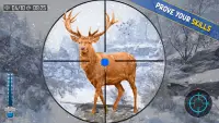 Snow Wild Animal Shooting Game Screen Shot 1